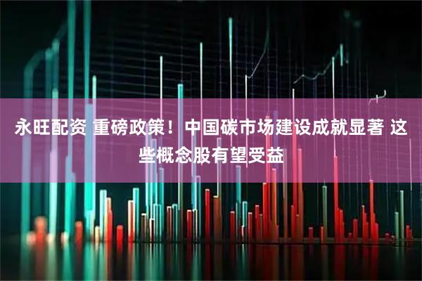 永旺配资 重磅政策！中国碳市场建设成就显著 这些概念股有望受益